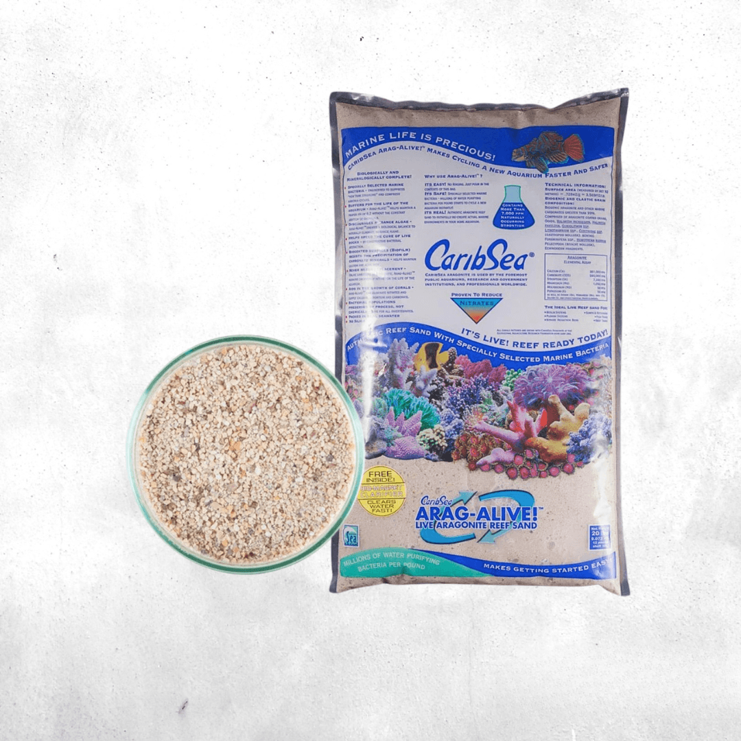 Caribsea Arag-Alive Fiji Pink Live Sand - 10 kg